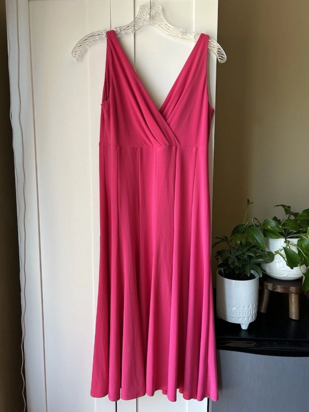Women’s Fuchsia pullover Cocktail dress